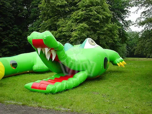 Act Crocodile promotional inflatable product photo