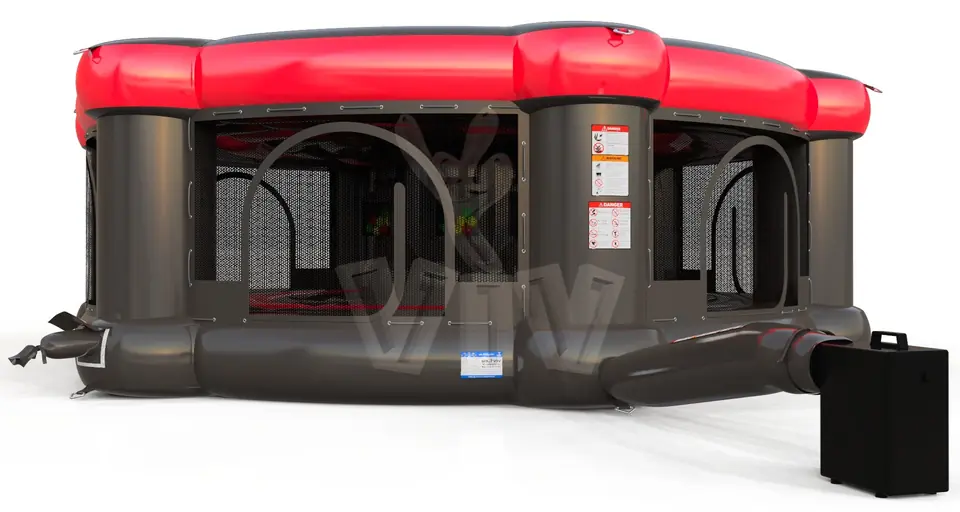 Whack a mole Fun in Black for adults commercial inflatable action game