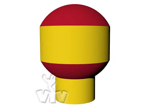 Balloon with narrow base for digital overprint 6 m commercial promotional inflatable balloon