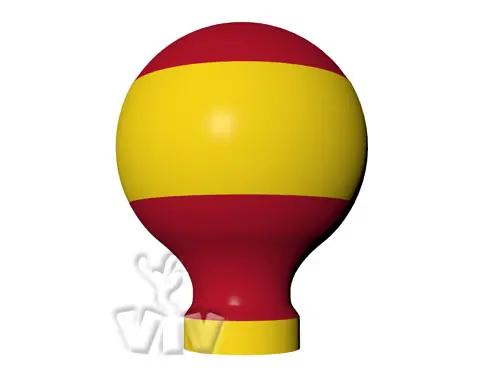 Balloon with narrowing 6 m commercial promotional inflatable balloon