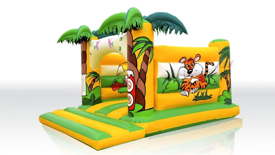 Jungle 4 x 3 m without roof commercial inflatable bounce