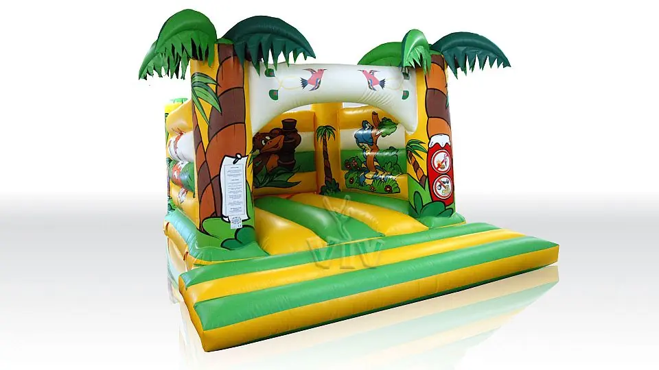 Jungle 5 x 4 m without roof commercial inflatable bounce