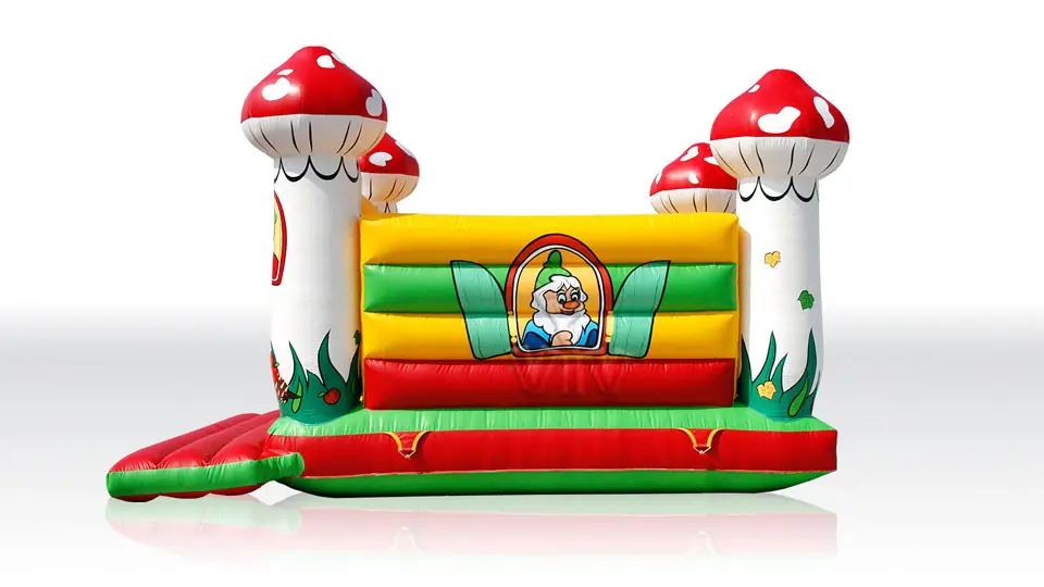 Mushroom 6 x 5m commercial inflatable bounce