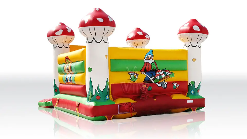 Mushroom 6 x 5m commercial inflatable bounce