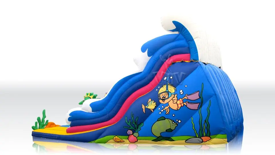 Sea Horse - Collection Unterwater World commercial inflatable slide