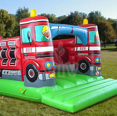 Firecar open-top inflatable bounce